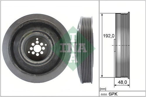 Ina 544 0102 riemenscheibe - 0102,